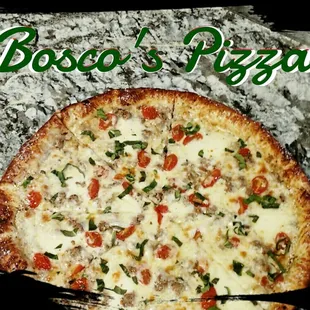 pizza, food