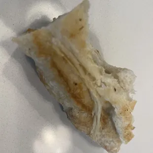 Feather in the dough... what&apos;s worse I think I ate one...