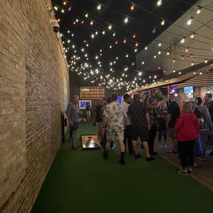 Just a small view of the section of bags in the back patio area