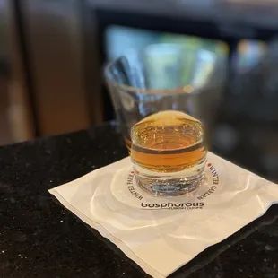 Bookers Bourbon   You have to try a shot. It'll change your life