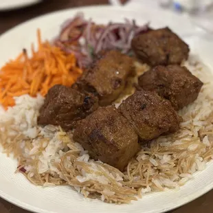 Lamb sis kebab