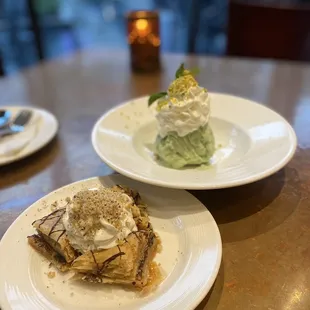 PISTACHIO BAKLAVA &amp; CHOCOLATE HAZELNUT BAKLAVA