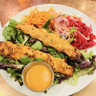 Ground Chicken Kebabs