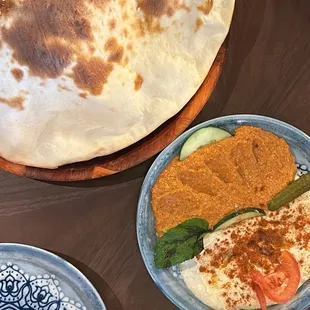 Lavas, murammah and hummus