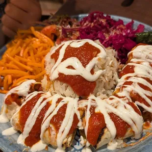 Kid liked his lamb dish