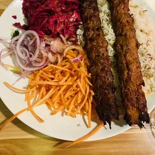 Grilled Lamb Adana Kebap