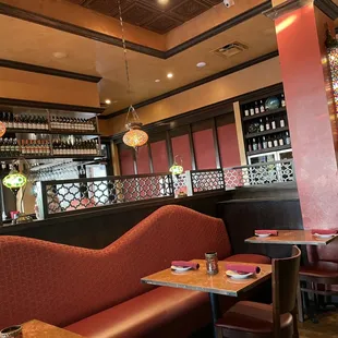 the interior of a restaurant