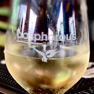 Pinot Grigio at Bosphorous in Winter Garden, Florida.
