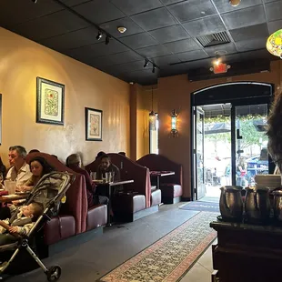 Interior dining area
