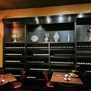 interior, sushi and sashimi