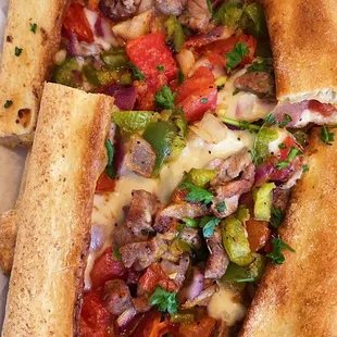 Lamb Chunks Pide (pizza)