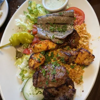 Lunch Mixed Grill Kebabs