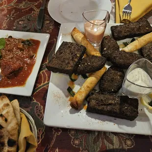 Closer pic of appetizer