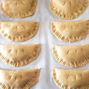 in-progress empanadas