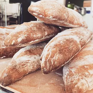 rustic baguettes
