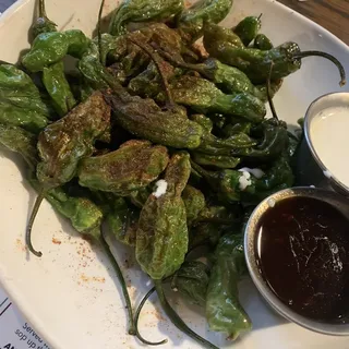 BLISTERED SHISHITO PEPPERS