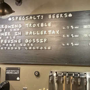 Partial menu, 1/2/24