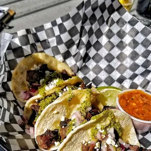 tacos, food