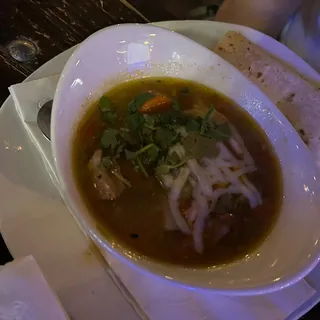 BOWL OF GREEN CHILE PORK STEW