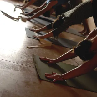 Our floors are cool concrete.  Yeah, concrete!  Come experience our unique floors!