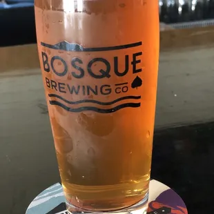 Crimson &amp; Clover honey ale
