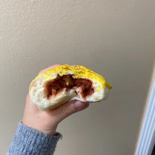 Pineapple Char Siu Bao (with lots of filling)!