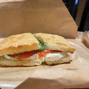 Lisa 's Caprese Sandwich