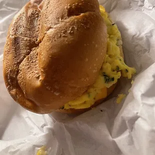 Bacon Egg & Cheese Sandwich