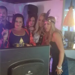 a group of people posing for a picture