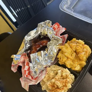 This is the ribs combo. Would come back again for this.