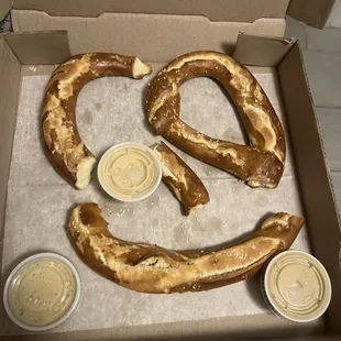 rock hard pretzel that crumbles to the touch