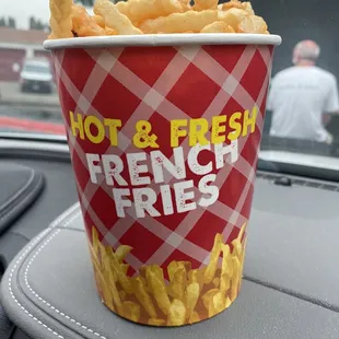 Bucket of fries