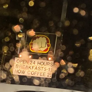 24hrs and they serve breakfast