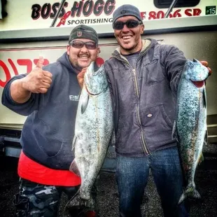 Fishing with boss hogg for salmon out of San Francisco.
