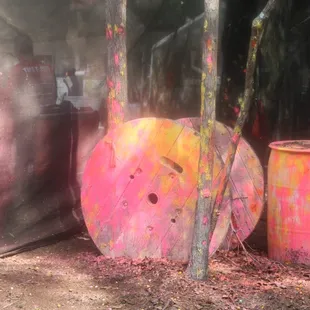 Evil paint sure does make the bunkers look pretty