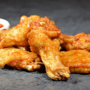 bbq wings, chicken, fried chicken, chicken wings and fried chicken, chicken wings, bbq chicken, food, poultry, fried chicken wings