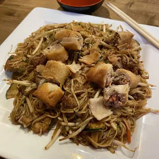 Roast Pork and Pork Eggroll Vermicelli