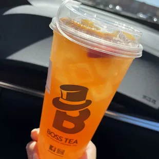 SuperFruit Tea w/ Crystal Boba