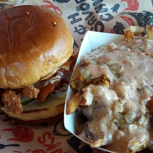 Whataburgers Buffalo Sandwich