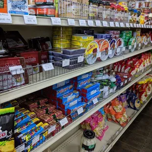 a woman shopping in a grocery store
