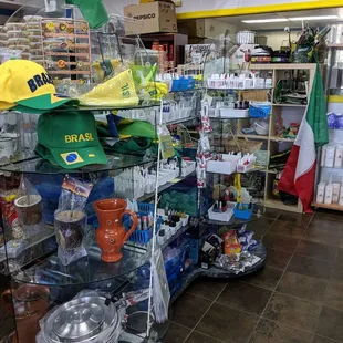 a view of the inside of a store