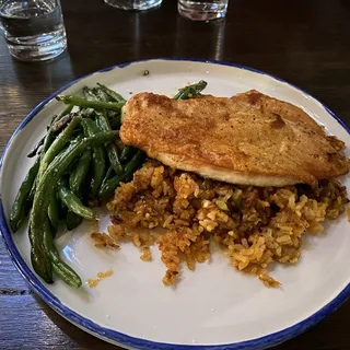 SPICY BRICK CHICKEN