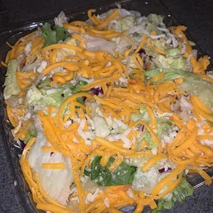 Bosses salad came with missing key ingredients