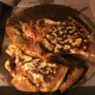 a pizza in a pizza box