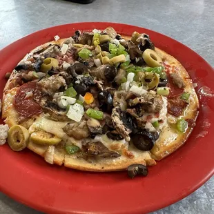 Thin crust 8" The Big O