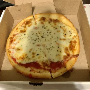 8" cheese pizza
