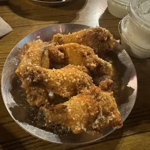 5 Wings Garlic Parmesan/Christmas Cajun special mix