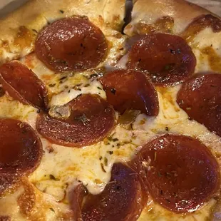 Pepperoni pizza
