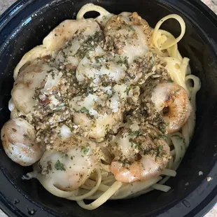 Shrimp Scampi Pasta