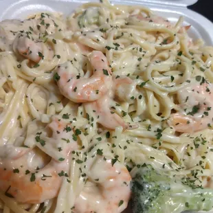 Shrimp Alfredo